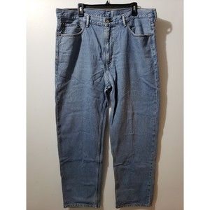 Levis 550 Blue Jeans Size 40x32 Medium Wash Stretch Denim Men's